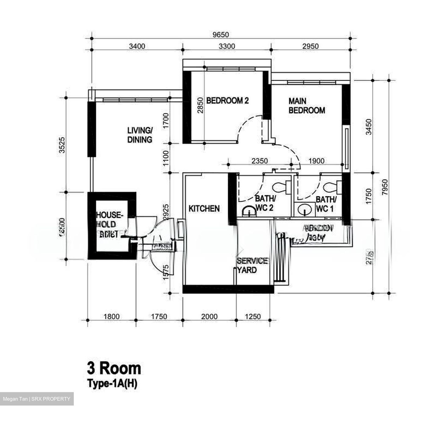 Blk 40B Skyoasis @ Dawson (Queenstown), HDB 3 Rooms #604873731